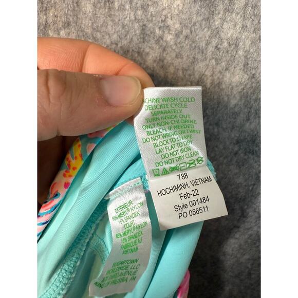 Lilly Pulitzer Luxletic Aila Skort UPF 50 Protection SPLASHDANCE Multicolor XXS - Picture 8 of 10